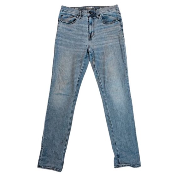 *3 FOR $9* Goodfellow & Co Total Flex Slim Fit Tapered Medium Wash Pants 32x32 - Picture 2 of 5